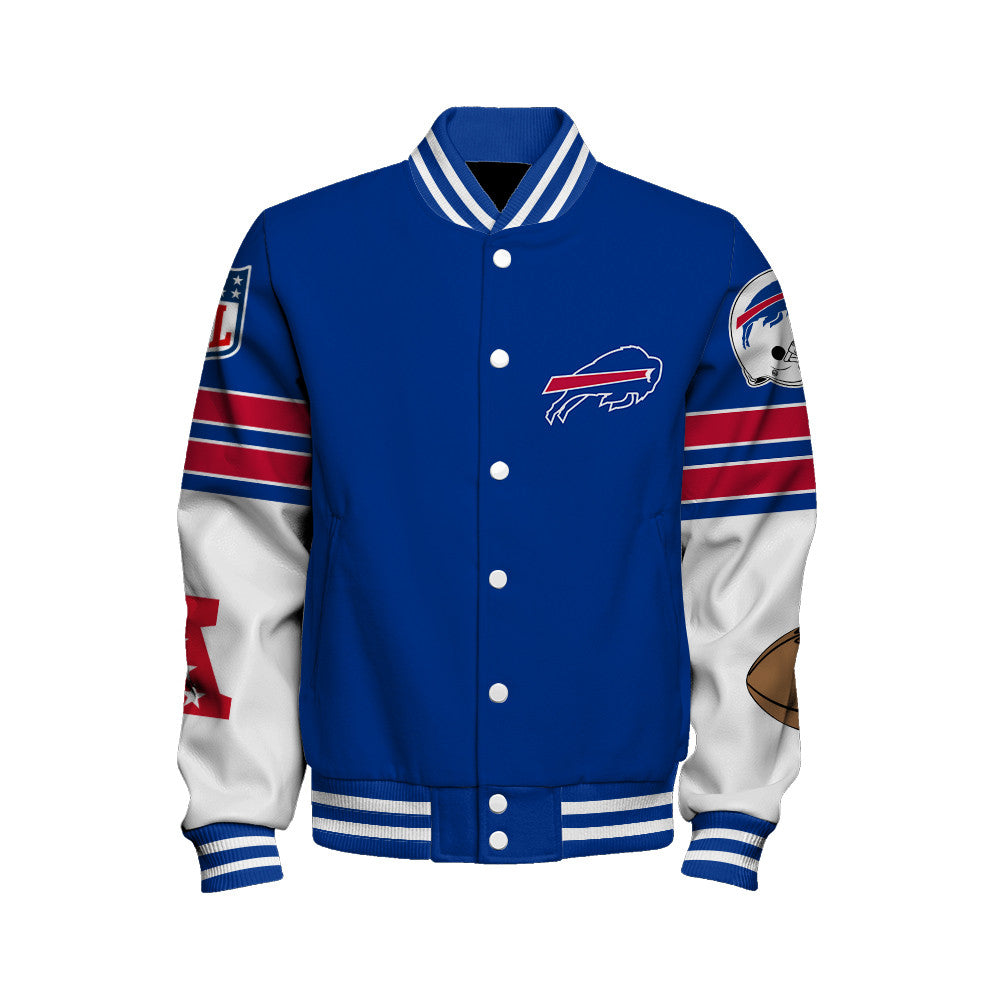 Buffalo Bills National Football League 2026 Feel The Power Unisex Varsity Jacket