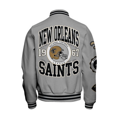 New Orleans Saints 2026 Feel The Power Unisex Varsity Jacket