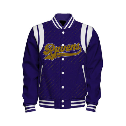 Baltimore Ravens National Football League 2026 Make Your Mark Unisex Varsity Jacket