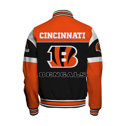 Cincinnati Bengals National Football League 2026 Feel The Power Unisex Varsity Jacket