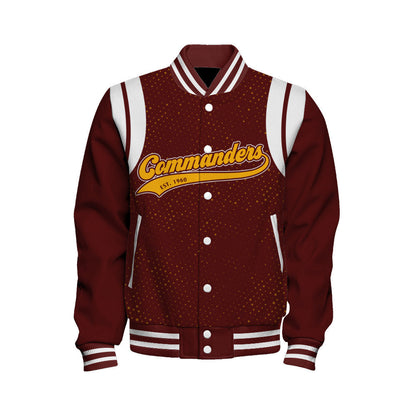Washington Commanders National Football League 2026 Make Your Mark Unisex Varsity Jacket