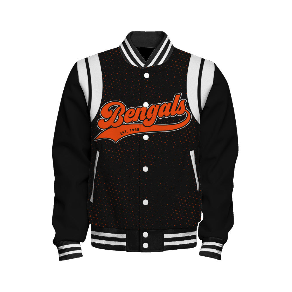 Cincinnati Bengals National Football League 2026 Make Your Mark Unisex Varsity Jacket