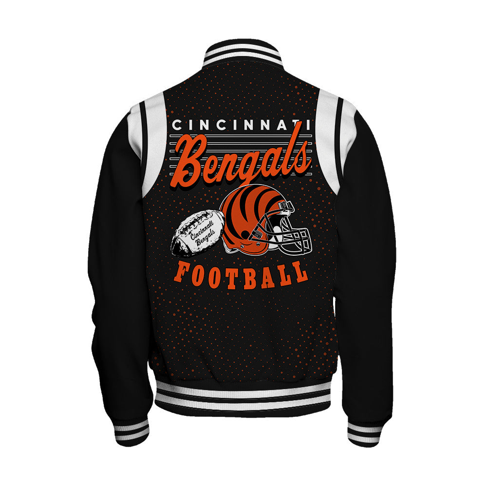 Cincinnati Bengals National Football League 2026 Make Your Mark Unisex Varsity Jacket