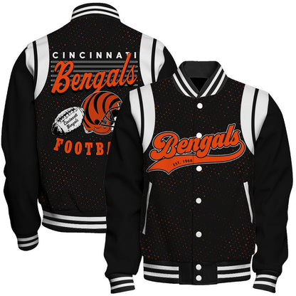 Cincinnati Bengals National Football League 2026 Make Your Mark Unisex Varsity Jacket