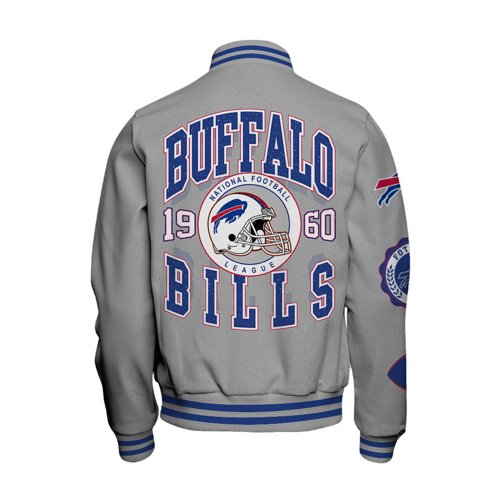 Buffalo Bills 2026 Feel The Power Unisex Varsity Jacket