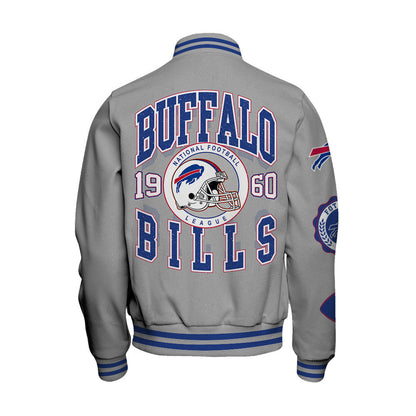 Buffalo Bills 2026 Feel The Power Unisex Varsity Jacket