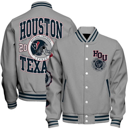 Houston Texans 2026 Feel The Power Unisex Varsity Jacket