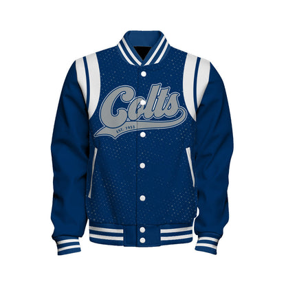 Indianapolis Colts National Football League 2026 Make Your Mark Unisex Varsity Jacket