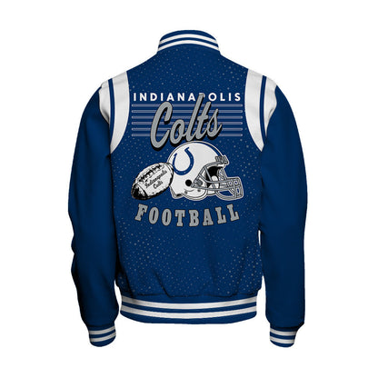 Indianapolis Colts National Football League 2026 Make Your Mark Unisex Varsity Jacket