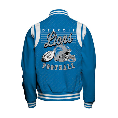 Detroit Lions National Football League 2026 Make Your Mark Unisex Varsity Jacket
