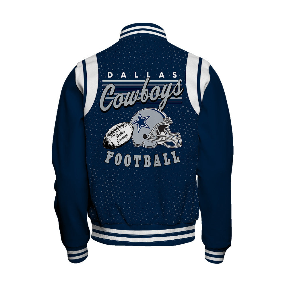 Dallas Cowboys National Football League 2026 Make Your Mark Unisex Varsity Jacket