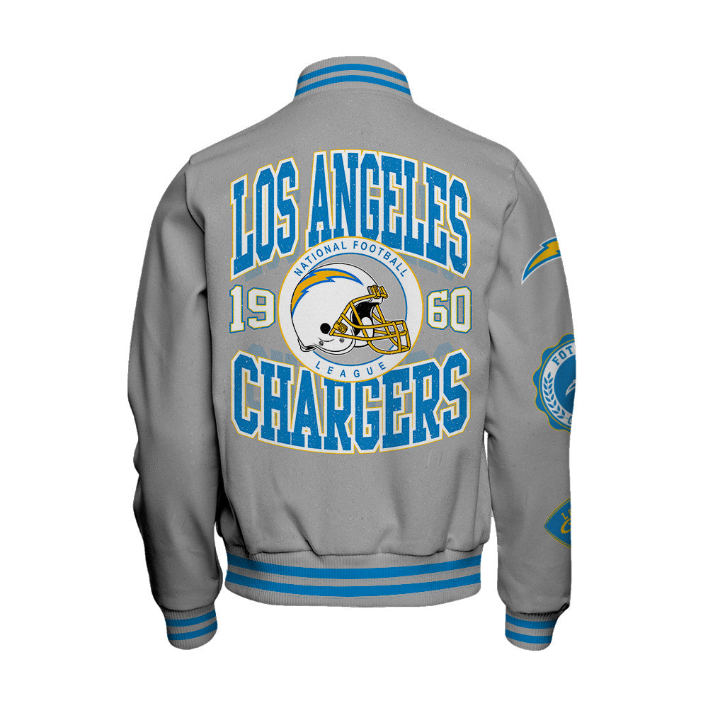 Los Angeles Chargers 2026 Feel The Power Unisex Varsity Jacket