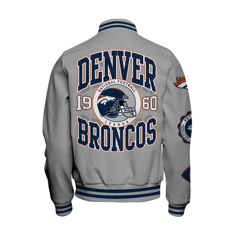 Denver Broncos 2026 Feel The Power Unisex Varsity Jacket
