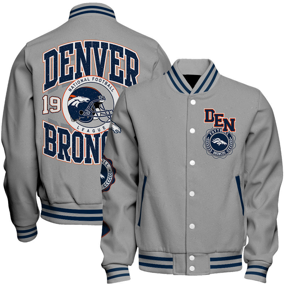 Denver Broncos 2026 Feel The Power Unisex Varsity Jacket