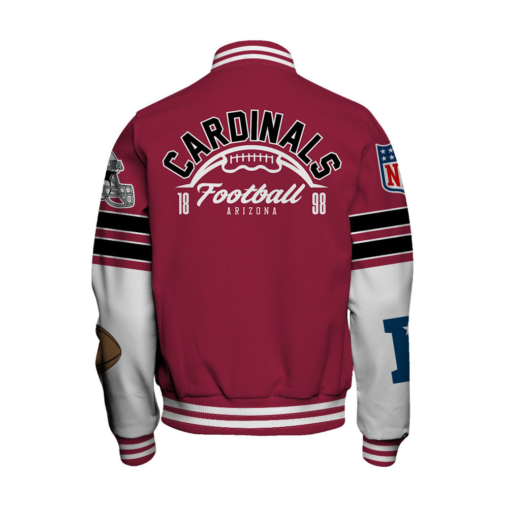 Arizona Cardinals National Football League 2026 Feel The Power Unisex Varsity Jacket