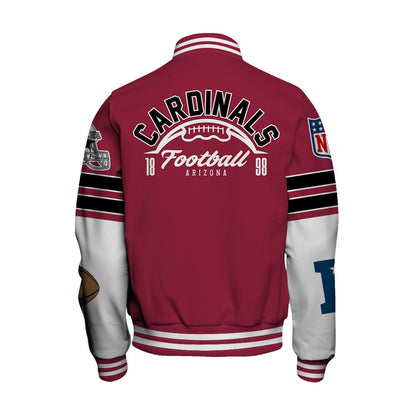 Arizona Cardinals National Football League 2026 Feel The Power Unisex Varsity Jacket