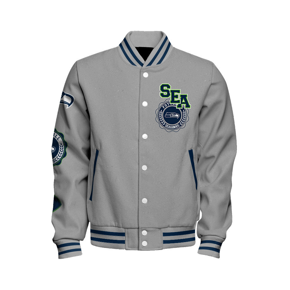 Seattle Seahawks 2026 Feel The Power Unisex Varsity Jacket