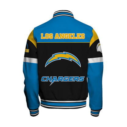 Los Angeles Chargers National Football League 2026 Feel The Power Unisex Varsity Jacket