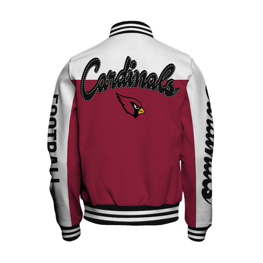 Arizona Cardinals National Football League 2026 Face Any Weather Unisex Varsity Jacket