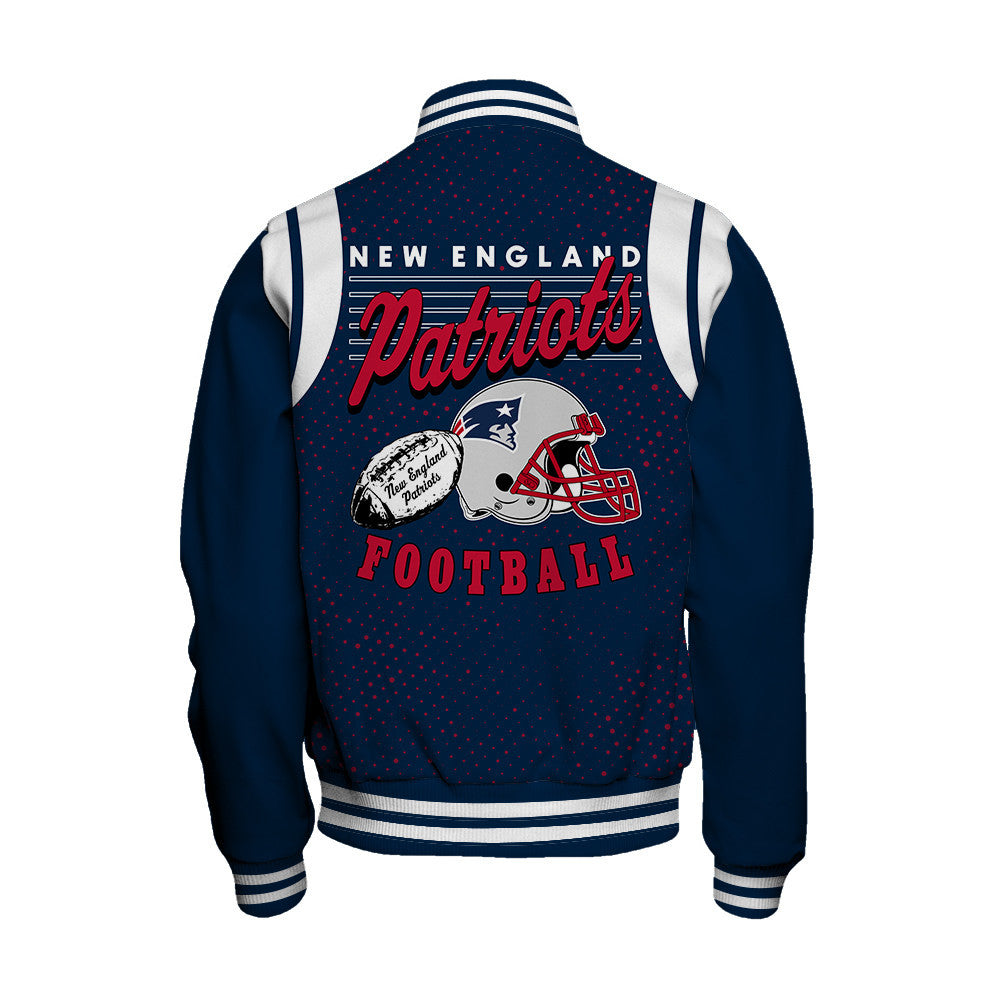 New England Patriots National Football League 2026 Make Your Mark Unisex Varsity Jacket