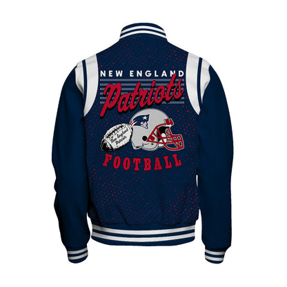 New England Patriots National Football League 2026 Make Your Mark Unisex Varsity Jacket