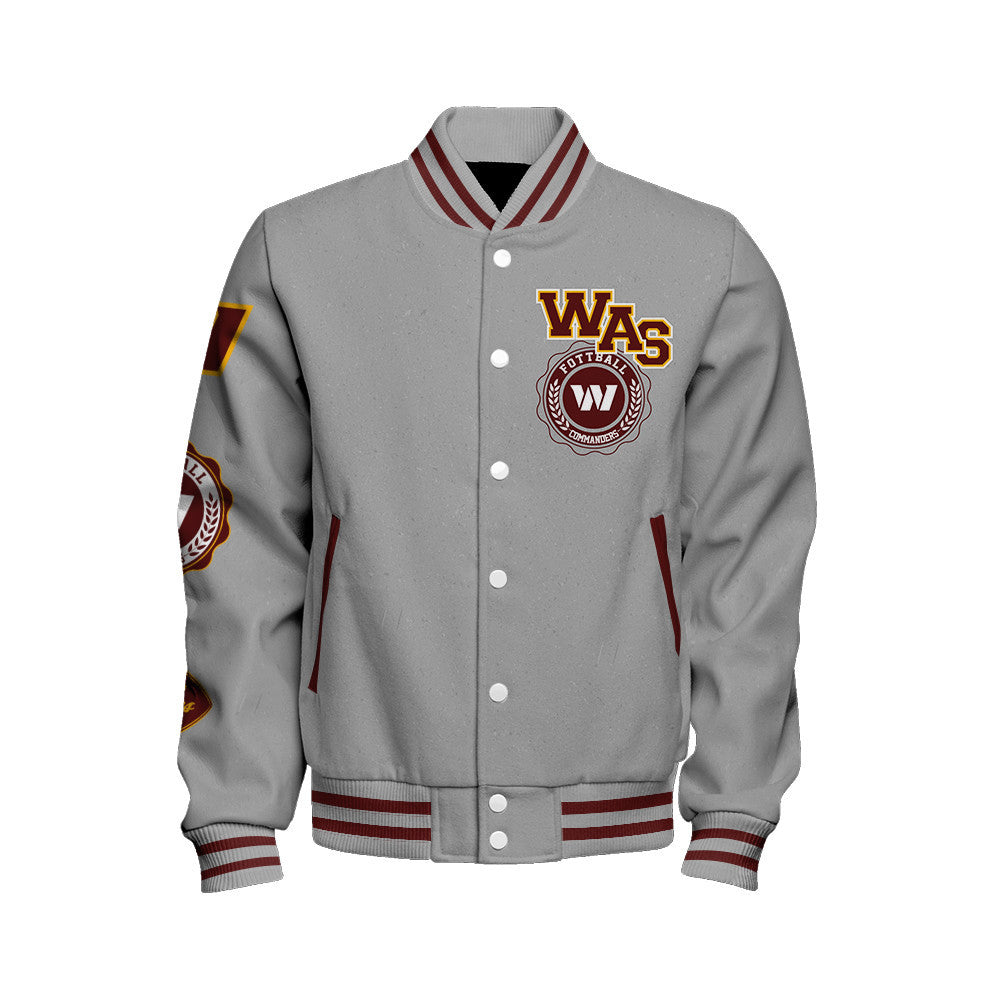 Washington Commanders 2026 Feel The Power Unisex Varsity Jacket