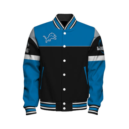 Detroit Lions National Football League 2026 Feel The Power Unisex Varsity Jacket
