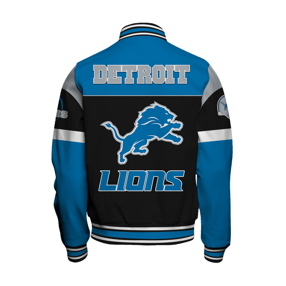 Detroit Lions National Football League 2026 Feel The Power Unisex Varsity Jacket