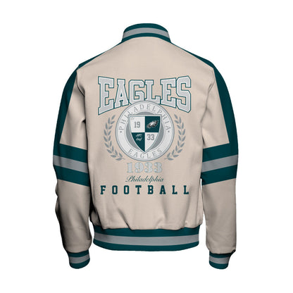 Philadelphia Eagles | Football Team 2026 Feel The Power Unisex Varsity Jacket