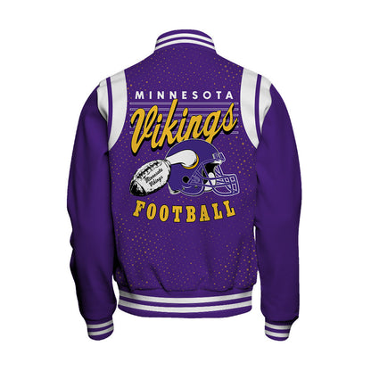 Minnesota Vikings National Football League 2026 Make Your Mark Unisex Varsity Jacket