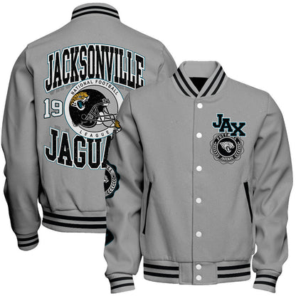 Jacksonville Jaguars 2026 Feel The Power Unisex Varsity Jacket