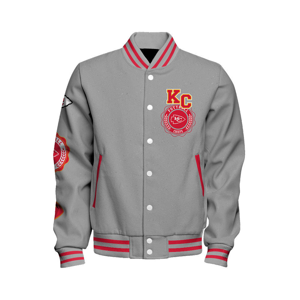 Kansas City Chiefs 2026 Feel The Power Unisex Varsity Jacket