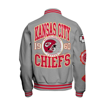 Kansas City Chiefs 2026 Feel The Power Unisex Varsity Jacket