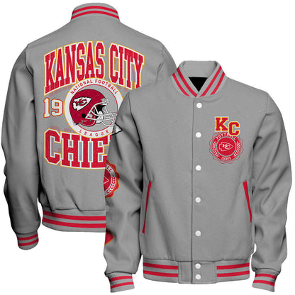 Kansas City Chiefs 2026 Feel The Power Unisex Varsity Jacket