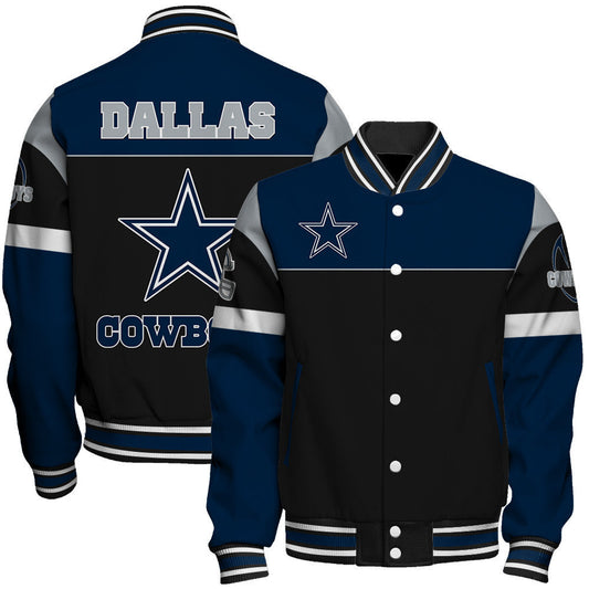 Dallas Cowboys National Football League 2026 Feel The Power Unisex Varsity Jacket