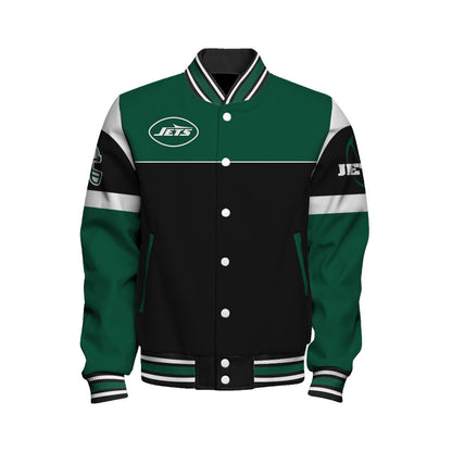 New York Jets National Football League 2026 Feel The Power Unisex Varsity Jacket