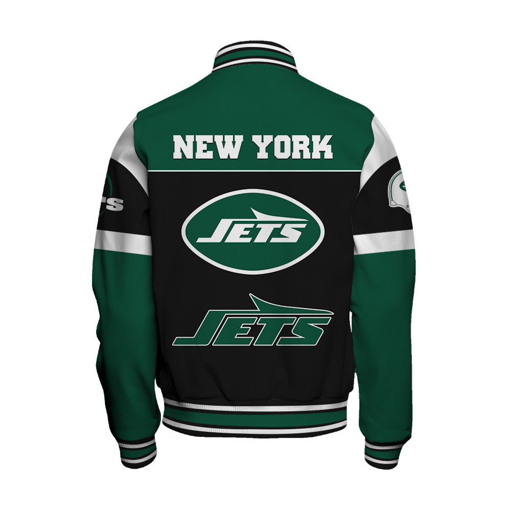 New York Jets National Football League 2026 Feel The Power Unisex Varsity Jacket