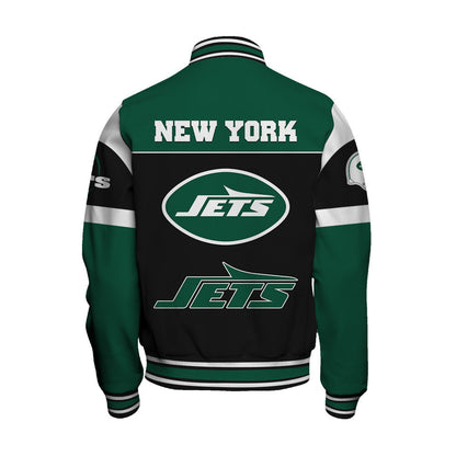New York Jets National Football League 2026 Feel The Power Unisex Varsity Jacket