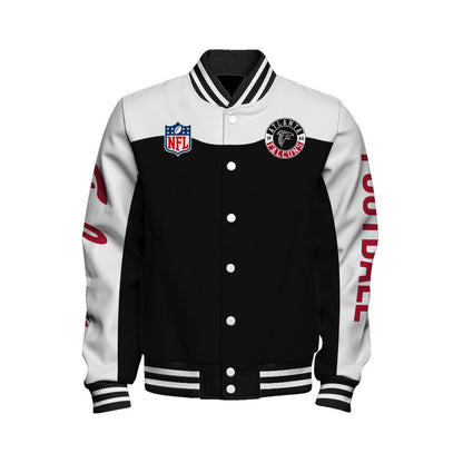 Atlanta Falcons National Football League 2026 Face Any Weather Unisex Varsity Jacket