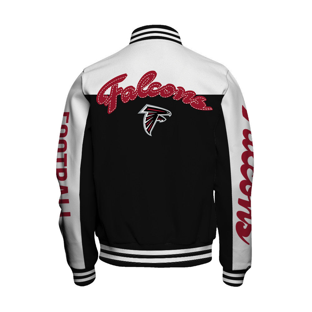 Atlanta Falcons National Football League 2026 Face Any Weather Unisex Varsity Jacket