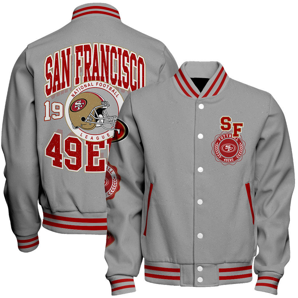 San Francisco 49ers 2026 Feel The Power Unisex Varsity Jacket