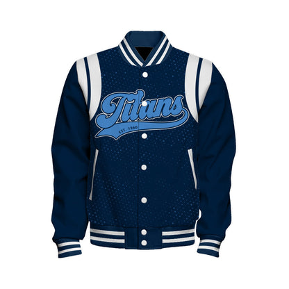 Tennessee Titans National Football League 2026 Make Your Mark Unisex Varsity Jacket