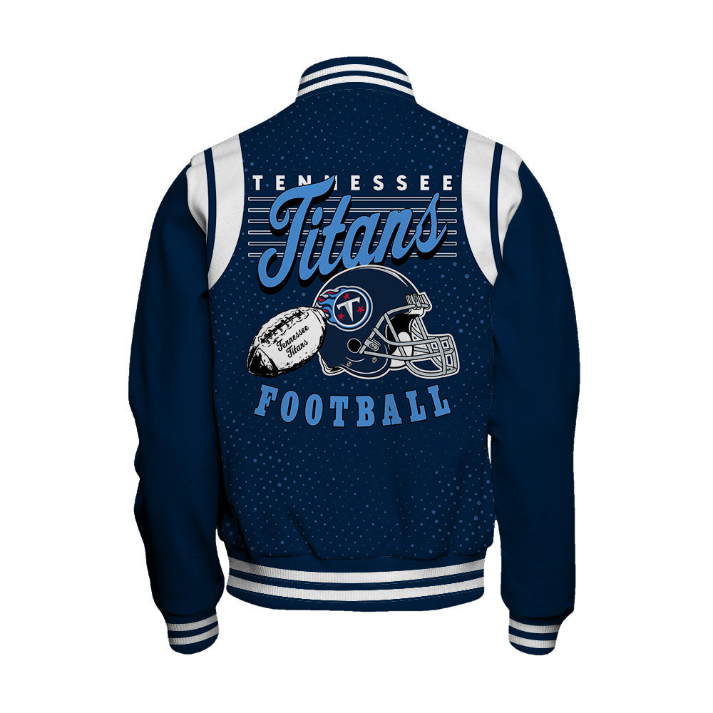 Tennessee Titans National Football League 2026 Make Your Mark Unisex Varsity Jacket