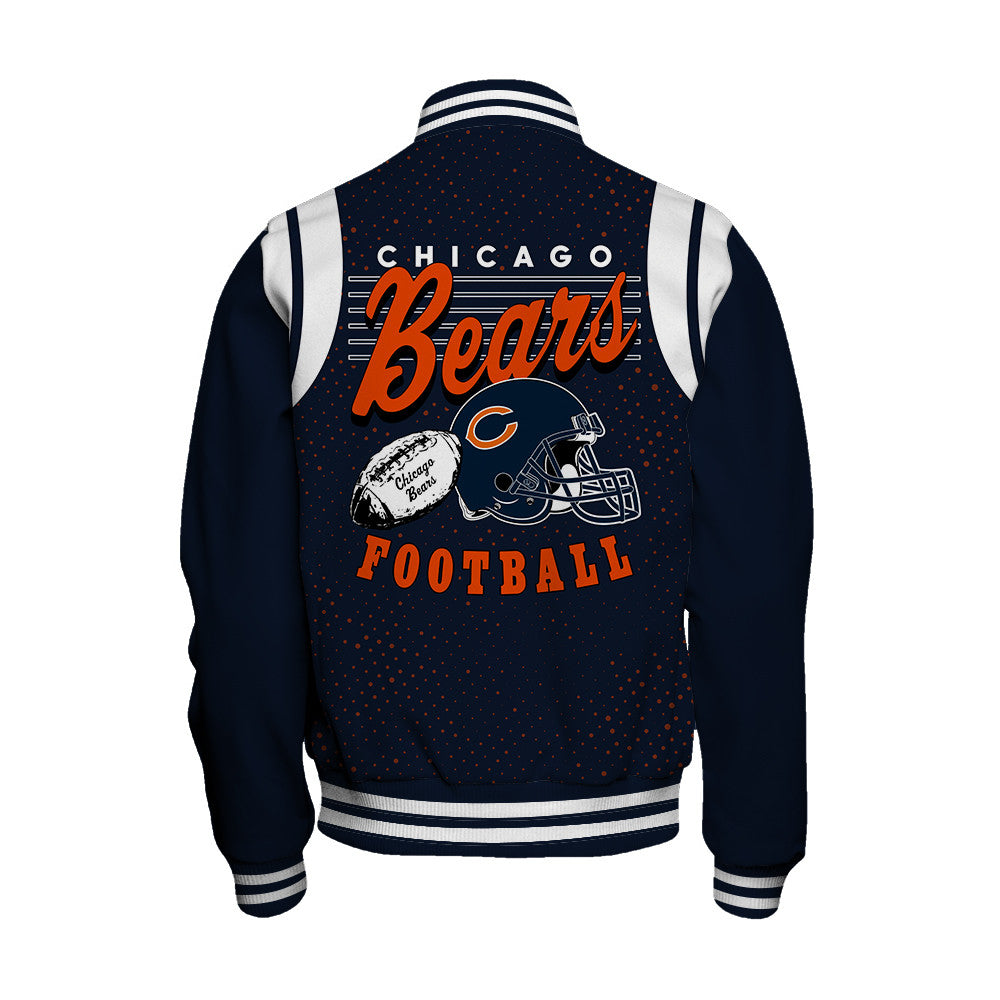 Chicago Bears National Football League 2026 Make Your Mark Unisex Varsity Jacket