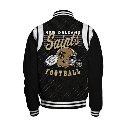 New Orleans Saints National Football League 2026 Make Your Mark Unisex Varsity Jacket