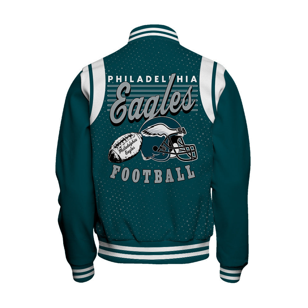 Philadelphia Eagles National Football League 2026 Make Your Mark Unisex Varsity Jacket