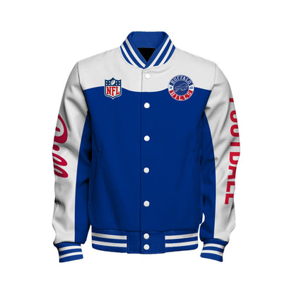 Buffalo Bills National Football League 2026 Face Any Weather Unisex Varsity Jacket