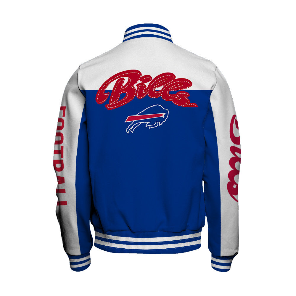 Buffalo Bills National Football League 2026 Face Any Weather Unisex Varsity Jacket