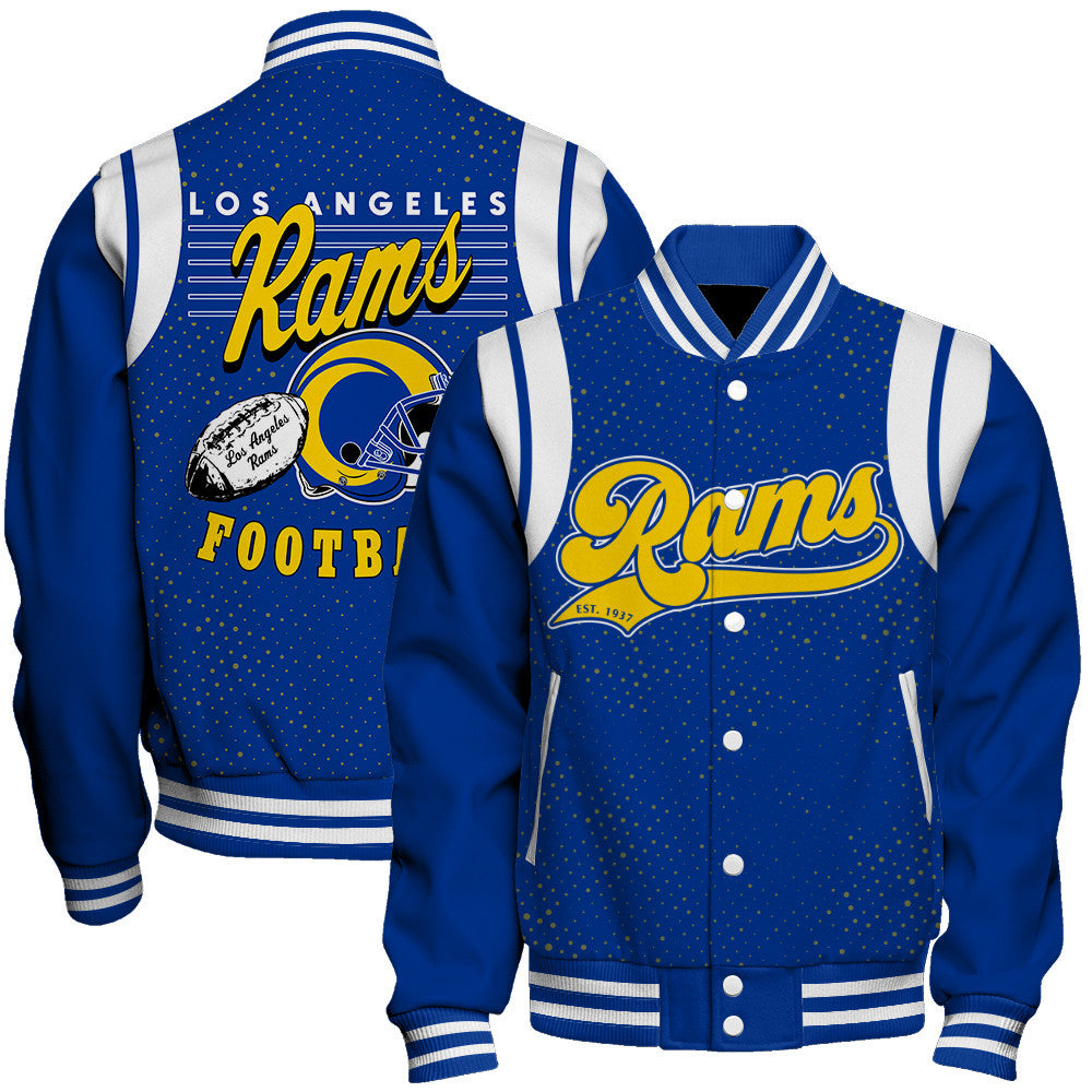 Los Angeles Rams National Football League 2026 Make Your Mark Unisex Varsity Jacket
