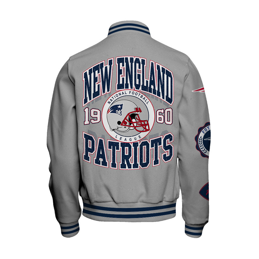 New England Patriots 2026 Feel The Power Unisex Varsity Jacket